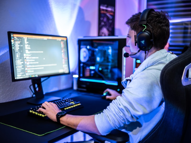 Gaming hardware bench testing